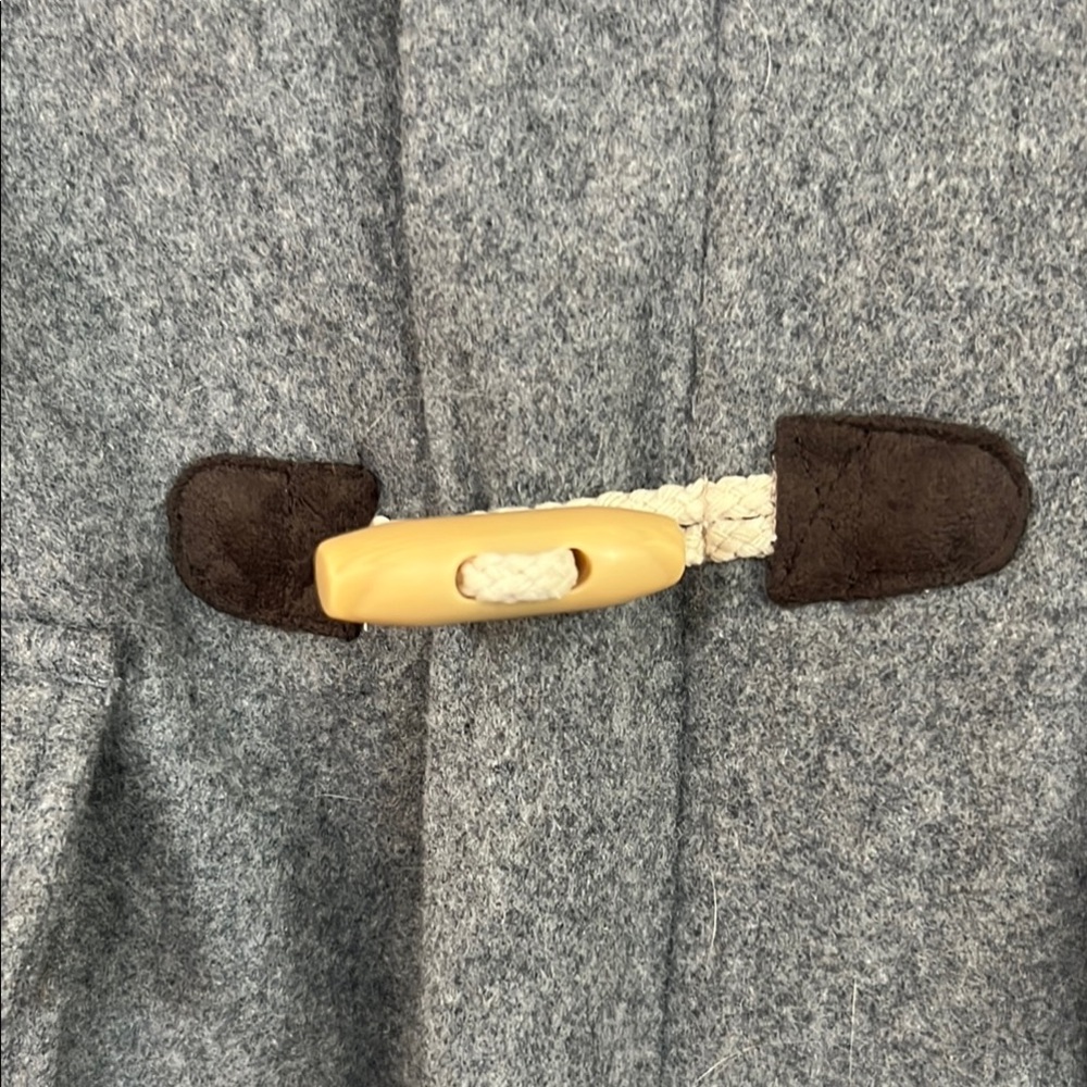 Janie and Jack Gray Peacoat Size 3-4 - Picture 4 of 12